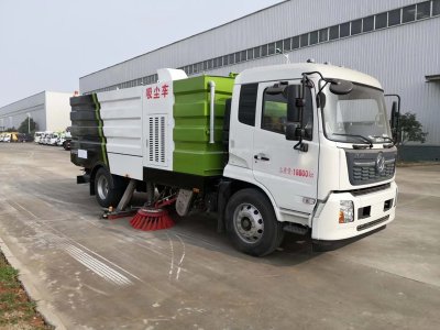 東風(fēng)天錦吸塵車（2方水罐7方塵罐）