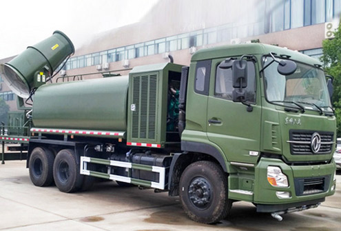 國(guó)六東風(fēng)天龍多功能抑塵車