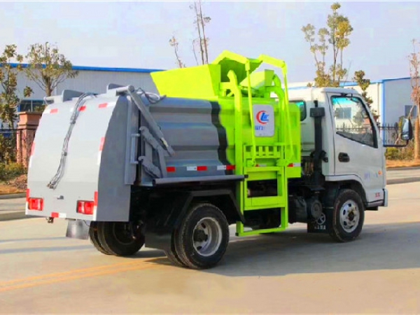 凱馬國六藍(lán)牌3方餐廚垃圾車