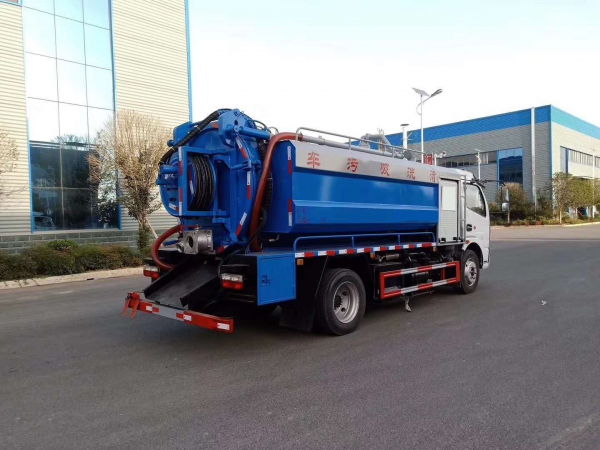 東風K7凱普特3.6水/4.8塵 8噸清洗吸污車（國六）