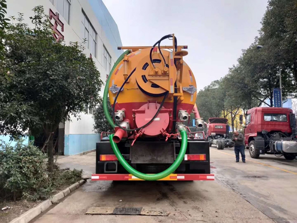 東風天龍21方 清洗吸污車