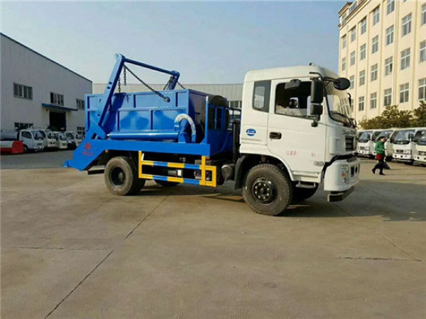 東風仿天錦擺臂式垃圾車(8-10方)