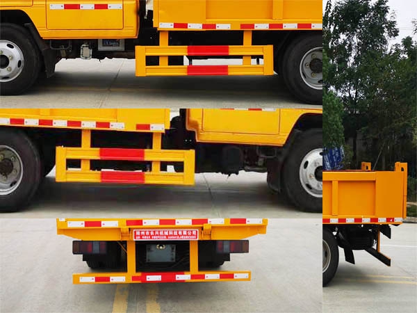 江鈴順達(dá)國(guó)六雙排藍(lán)牌自卸式垃圾車