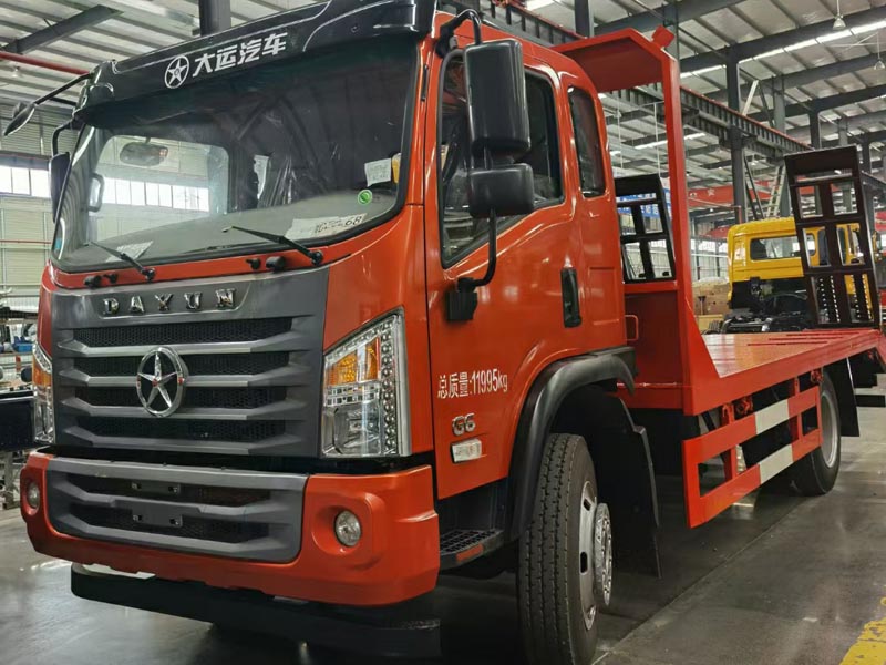 （國(guó)六）湖北大運(yùn)G6黃牌平板車