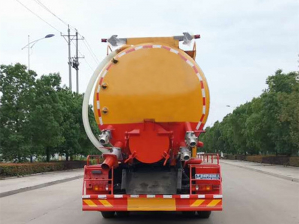 東風后雙橋22方清洗吸污車