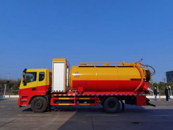 東風錦程15方清洗吸污車